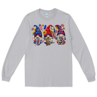 Moon Dust usa with gnome billie wilder Long Sleeve Tee - texasbilliewilder