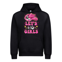 Black lets go girls Urban Hoodie - NancyCooperArtShop