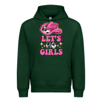 Foreset Green lets go girls Urban Hoodie - NancyCooperArtShop
