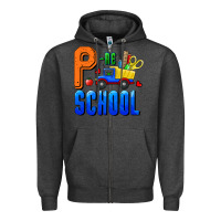 Charcoal Heather p re school Zipper Hoodie - RanaPortraitStore