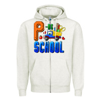 Oatmeal Heather p re school Zipper Hoodie - RanaPortraitStore