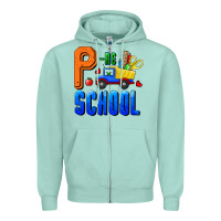 Seafoam p re school Zipper Hoodie - RanaPortraitStore