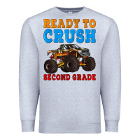 Heather Grey ready to crush second grade Premium Sweatshirt - Artiststas