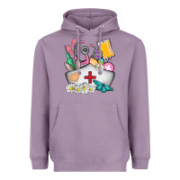 Lavender nurse  easter Heavyweight Hoodie - AdoDesignShop