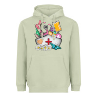 Matcha nurse  easter Heavyweight Hoodie - AdoDesignShop