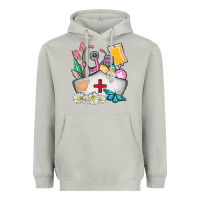 Moon Dust nurse  easter Heavyweight Hoodie - AdoDesignShop