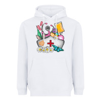 White nurse  easter Heavyweight Hoodie - AdoDesignShop