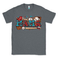 Charcoal Heather mama baseball Classic Tee - Zillion Design Studio