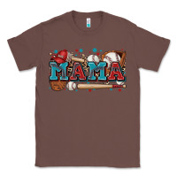 Chestnut mama baseball Classic Tee - Zillion Design Studio
