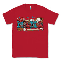 Red mama baseball Classic Tee - Zillion Design Studio