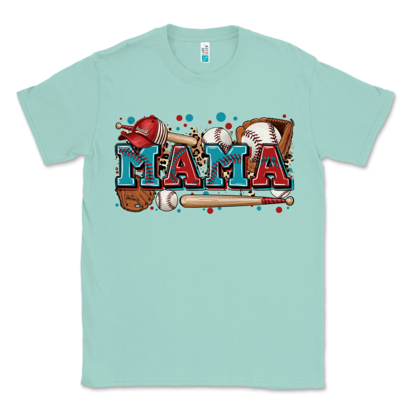 Mama Baseball Classic Tee by Zillion Design Studio | Teevron