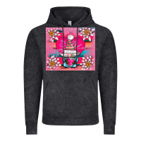 Vintage Black v.d gnome and lotus tumbler Vintage Hoodie - AdoDesignShop