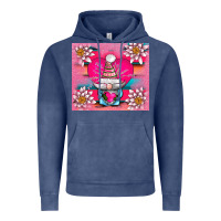 Vintage Denim v.d gnome and lotus tumbler Vintage Hoodie - AdoDesignShop