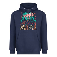 Navy sassy just like my mama Heavyweight Hoodie - JahusDesignShop