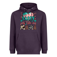 Plum sassy just like my mama Heavyweight Hoodie - JahusDesignShop