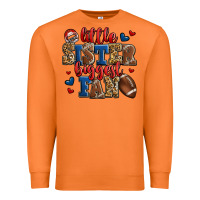 Carrot little sister biggest fan american football Premium Sweatshirt - Jasminsmagicworld