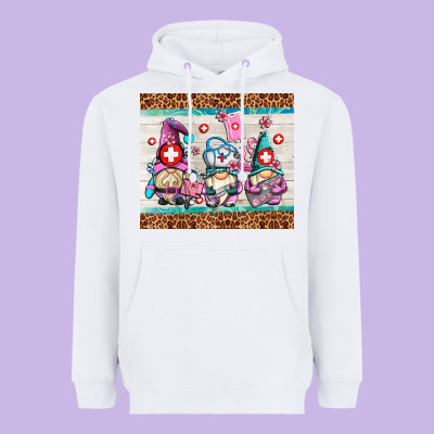 Nurse Gnomes Heavyweight Hoodie Designed By Adodesignshop