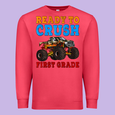 Ready To Crush First Grade Premium Sweatshirt Designed By Artiststas
