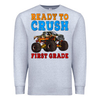 Heather Grey ready to crush first grade Premium Sweatshirt - Artiststas