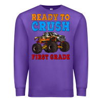 Purple ready to crush first grade Premium Sweatshirt - Artiststas