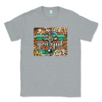 Heather Grey grateful cross Classic Tee - BarkalooDesign