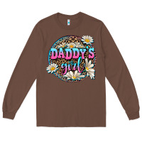 Chestnut daddy's girl Long Sleeve Tee - AdoDesignShop