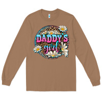Toasted Coconut daddy's girl Long Sleeve Tee - AdoDesignShop