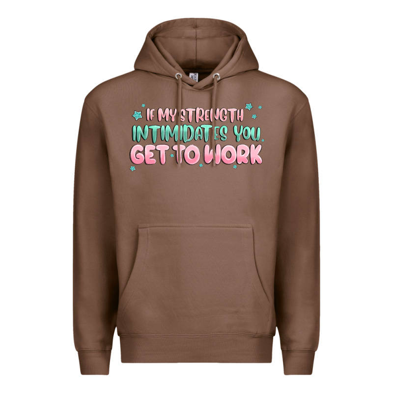 Get To Work Premium Hoodie by MaliasSmallBusiness | Teevron