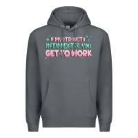 Rock get to work Premium Hoodie - MaliasSmallBusiness
