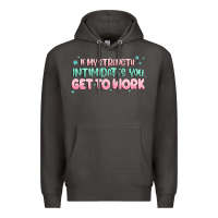 Smoke get to work Premium Hoodie - MaliasSmallBusiness