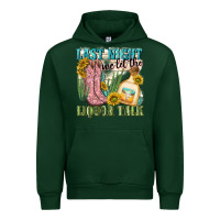 Forest Green last night we let the liquar talk Urban Hoodie - NancyCooperArtShop