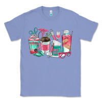 Colony Blue nurse coffee cups Classic Tee - texasbilliewilder