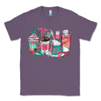 Lavender nurse coffee cups Classic Tee - texasbilliewilder