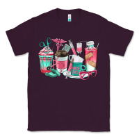 Plum nurse coffee cups Classic Tee - texasbilliewilder