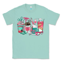 Seafoam nurse coffee cups Classic Tee - texasbilliewilder