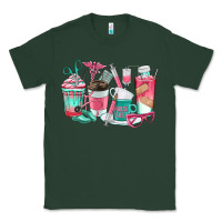 Sports Green nurse coffee cups Classic Tee - texasbilliewilder
