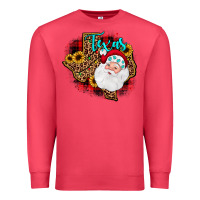 Cardinal santa texas map Premium Sweatshirt - JahusDesignShop