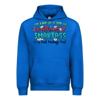 Cobalt im  kind of a mix of sweetheart and smartass Urban Hoodie - MaliasSmallBusiness