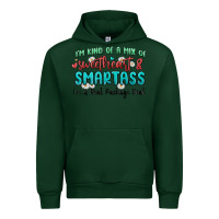 Forest Green im  kind of a mix of sweetheart and smartass Urban Hoodie - MaliasSmallBusiness