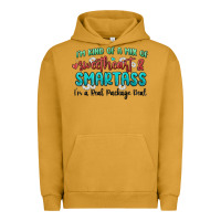 Pigment Peanut Butter im  kind of a mix of sweetheart and smartass Urban Hoodie - MaliasSmallBusiness