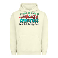 Pigment Pistachio im  kind of a mix of sweetheart and smartass Urban Hoodie - MaliasSmallBusiness