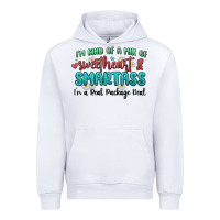 White im  kind of a mix of sweetheart and smartass Urban Hoodie - MaliasSmallBusiness