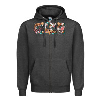 Charcoal Heather CSCC Cutaneous Squamous Cell Cancer Zipper Hoodie - texasbilliewilder
