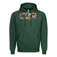 Sports Green CSCC Cutaneous Squamous Cell Cancer Zipper Hoodie - texasbilliewilder