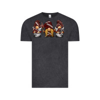 Vintage Black football gnomes Vintage Tee - BarkalooDesign