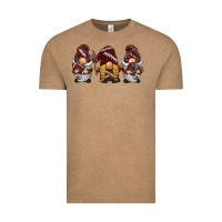 Vintage Coffee football gnomes Vintage Tee - BarkalooDesign