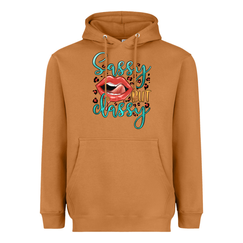 Sassy But Classy Heavyweight Hoodie by JahusDesignShop | Teevron