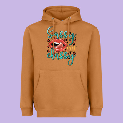 Sassy But Classy Heavyweight Hoodie Designed By Jahusdesignshop