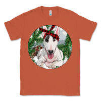 Copper bull terrier and farm Classic Tee - RanaPortraitStore