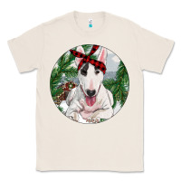 Natural bull terrier and farm Classic Tee - RanaPortraitStore